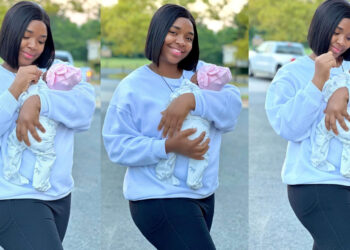 “Whoever Causes us Is a Cursed Person for Life And Whoever Blesses Us is Blessed For Life” Nollywood Actress Ekene Umenwa Perms, as She Steps Out With Her Adorable Daughter 