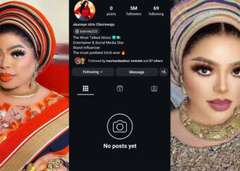 “ I am feeling for bobrisky we have to check that she is OK” netizens react as Bobrisky deleted all posts from her Instagram page 