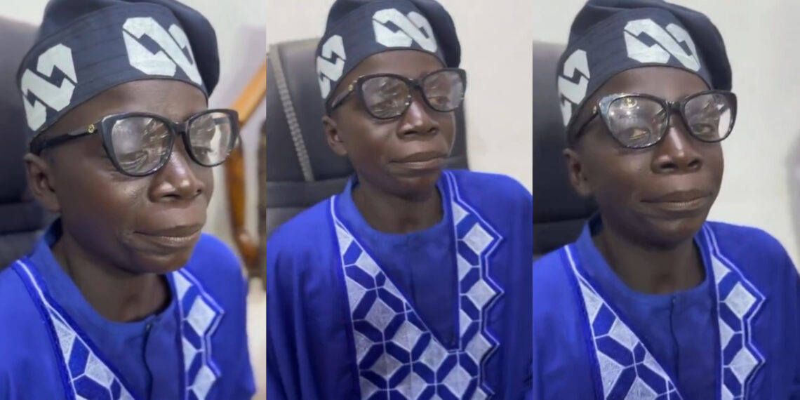 Man goes viral as he post a video of him self imitating one of the most popular person in Nigeria 