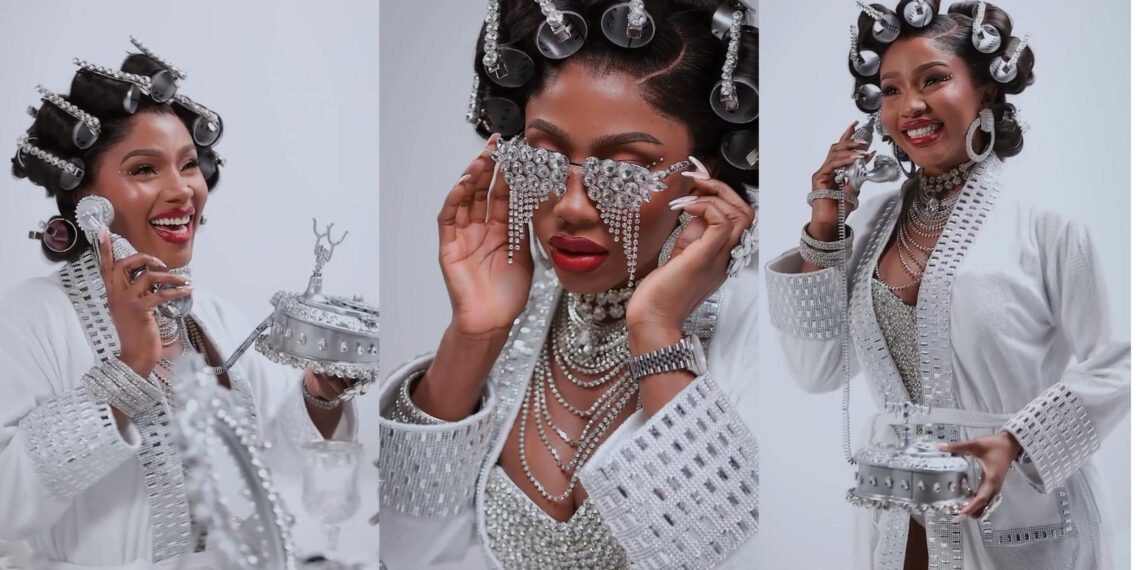 Big Brother Naija super star Mercy Eke, Stuns in All-White Glamour as She Celebrates Iconic 34th Birthday