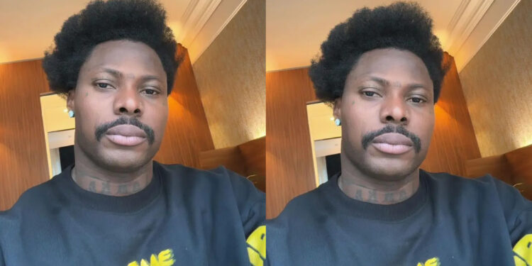 Asake goes wild, as he smash a fan iPhone 16 Pro Max phone, because he was trying to interview him in France