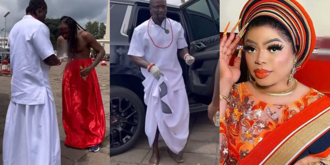 Bobrisky Did Not Show Up Because She Is Sick says Bobrisky Lawyer as Moment shows Verydarkman, Arrives National Assembly With a Native Doctor Video Trends 