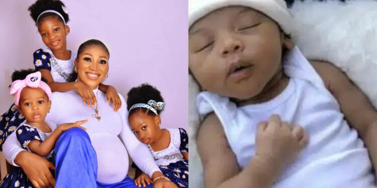 A Nigerian lady joyfully celebrated her sister for giving birth to a baby boy after years of facing mockery for having only girls. 