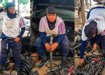 “Today I celebrate myself as a woman of strength, beauty, and grace and today I am my own Woman Crush” – Kogi professional female mechanic says as she celebrate herself