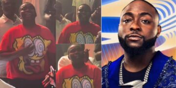 “Cubana Chief Priest Don See Who Love Davido Pass Am”- Male Fan Overcome with Emotion at Davido’s “Warri Again” Performance