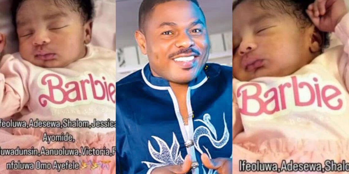 Award-Winning Singer Yinka Ayefele Celebrates Arrival of Baby Girl