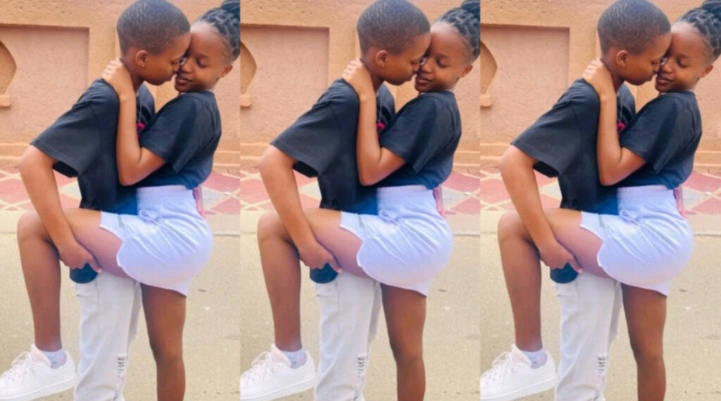 “children of nowadays, I Need Oraimo Cord” – Reactions trailing As Little couple Post their Closeup Photos Online