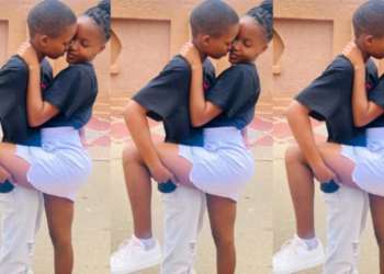 “children of nowadays, I Need Oraimo Cord” – Reactions trailing As Little couple Post their Closeup Photos Online