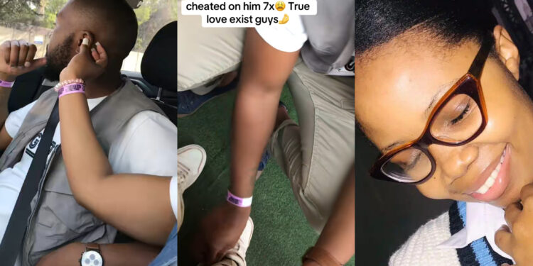 “He’s still here after I cheated on him 7 times love truely exist guys” – Nigerian lady sparks reactions for truely loving her unconditionally.