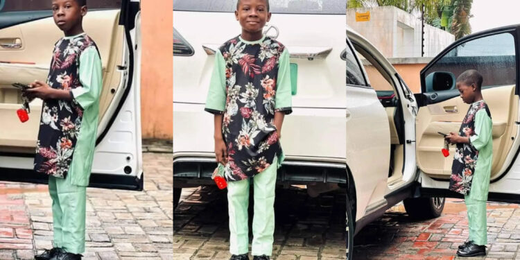 Young Nigerian Skit-maker, “Kiriku” acquires a multi-million naira suv