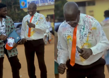 “It’s Never Too Late to Achieve Your Dreams” 52 Years Old Man in joy as he Graduates from polytechnic on His Birthday