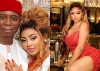 Ned nwoko melt hearts as he wish his lovely wife Regina Daniels a happy birthday