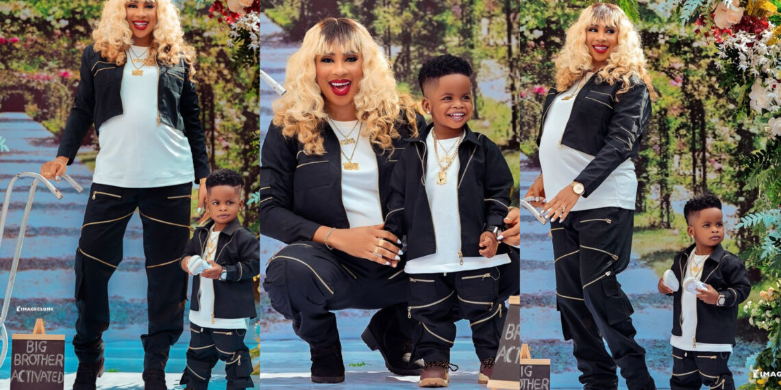 Nollywood actress, Amarachi celebrate as she announced the birth of her second child, who arrived on the same date as her first child’s birthday