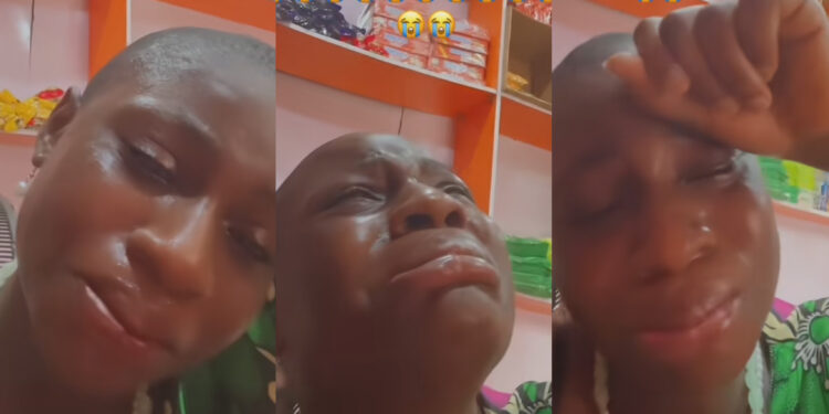 Darling our son is turning one year next month and I am four months gone but you are not here with us how will I cope without you been by my side – mixed feelings trail as Lady shared tears over her lost husband