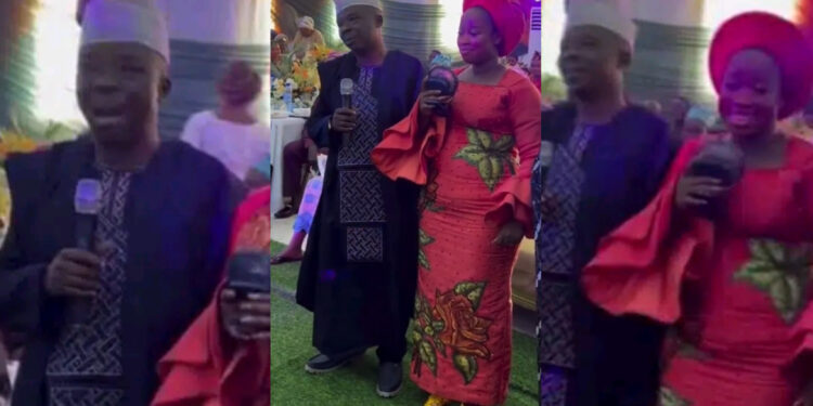 “My daughter has never been touched before, tear rubber she’s a virgin if it’s not so call me a b.a.s.t.a.r.d.” – Father of the bride dares groom to prove him wrong as she gives her daughter out in a wedding