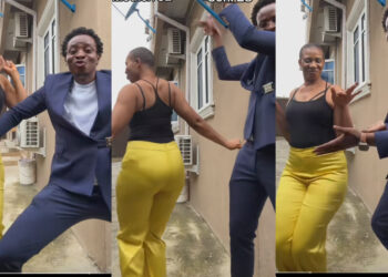 “Afa u need second papa”, hilarious reactions, as Sydney talker and his 52 Years old mother, overjoyed as they show some dancing skills to their fans