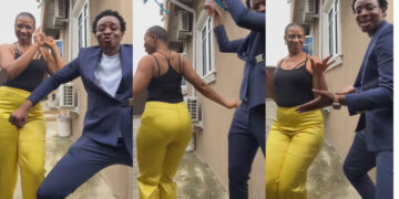 “Afa u need second papa”, hilarious reactions, as Sydney talker and his 52 Years old mother, overjoyed as they show some dancing skills to their fans