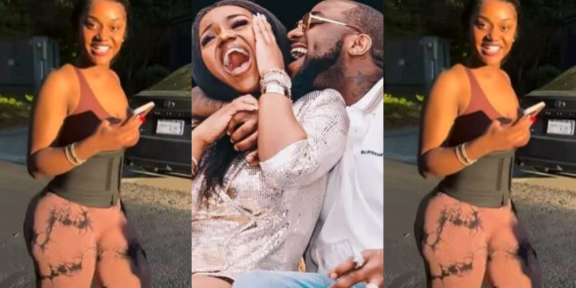002 Chioma wife of Davido stirs massive reactions as she flaunts her banging body in her neighborhood in u.s.a