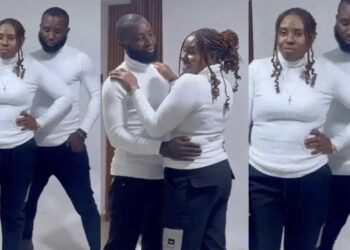 “I have 4 kids, he has none. Yet he picked me for life” – A single mother of four stirs reactions after sharing a  heart touching video of herself finally finding true love again despite almost giving up.