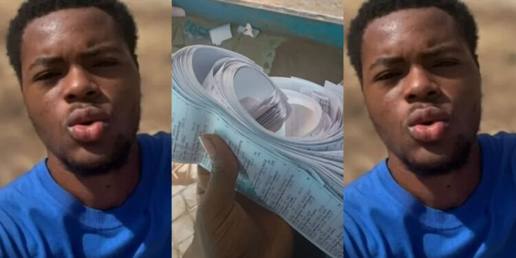 “Omo 50k and over 1 billion gain all gone God how do i start from. Bro I am tired. I keep losing. I keep failing” – A Nigerian man breaks down emotionally after losing his N50k investment on betting, expecting to win a whooping N1 billion