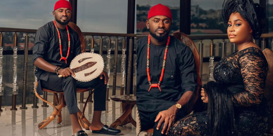 I meet my sweet wife on 11th may 2024 and i married her on 20th octorber 2024. Facebook has given me everything and everything. – Man says as he weds with the woman he met on Facebook five months ago.