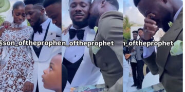 Why are you crying? Netizens Ask Serious Questions As Nigerian man shared tears After his best friend ties the knot with love of his life