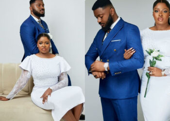 Nigerian man joyfully celebrates marrying his stunning beautiful wife, whom he met at a club two years ago