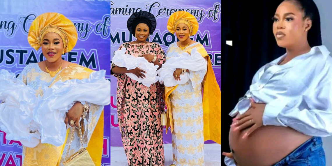 After 7 years of waiting without no child, Nigerian lady celebrate as she welcomes twins. 