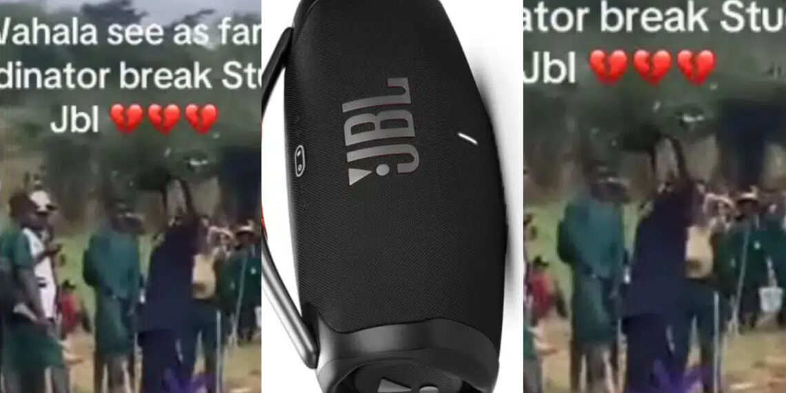 moment a lecturer Looses his coolness, as he slams a student’s JBL speaker on the floor for bringing it to practical.