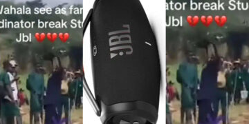 moment a lecturer Looses his coolness, as he slams a student’s JBL speaker on the floor for bringing it to practical.