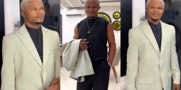 Viral Fishpie seller done fresh ohhh – fish pie seller Alax Evalsam stir reactions with his new look in new video. 