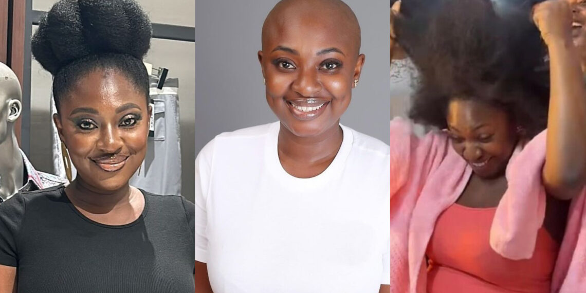 Actress Yvonne Jegede Finally explained in full details on why she goes bald on her new movie