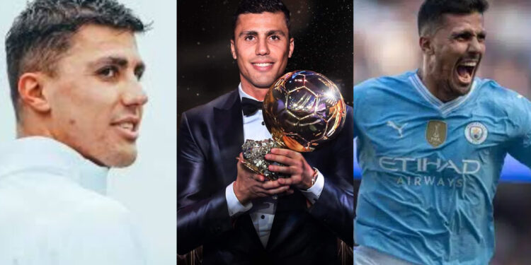 Manchester City midfielder Rodri Hernandez becomes Ballon d’Or winner 2024.