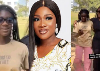 “She just took everything from you” – Netizens react as mercy Johnson shared a video of her self and her daughter purity who just turn 11