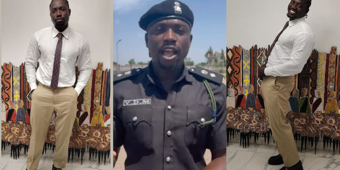 VeryDarkMan has been arrested by the Nigerian Police, for allegedly used of the Nigerian Police without an authorized. 