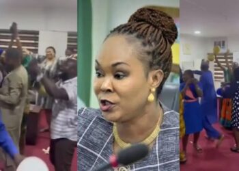 “They are not well…because she doesn’t allow you people to steal”- Workers Dance, Cheer Over Uju Kennedy-Ohanenye’s Dismissal