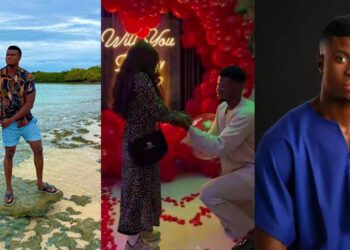 “You Left Nigerian Ladies To Marry Chinese”- Nigerian Skitmaker Zics Aloma Announces Engagement With A Chinese Lady