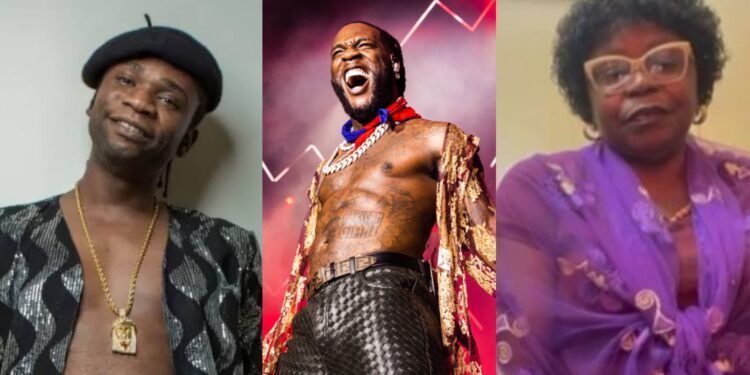 “Forgive Him”- Speed Darlington’s Mother Begs Burna Boy for Mercy After Son’s Arrest (Video)