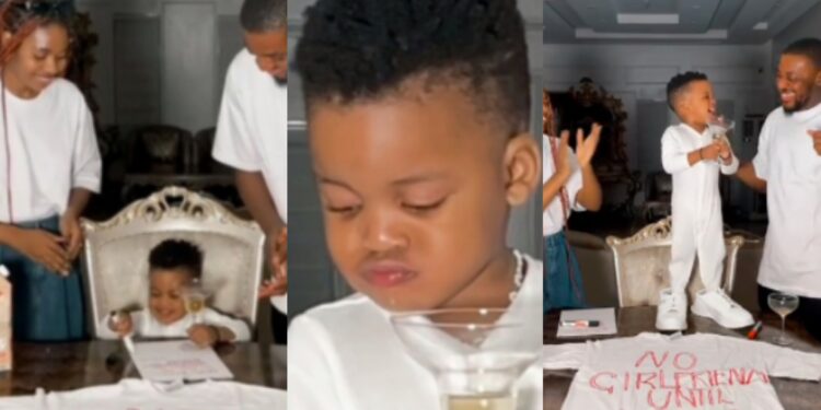 CONGRATS! Jane Mena, Instagram Dancer, and Husband Make 2-Year-Old Son Sign “No Girlfriend” Contract Until 2040