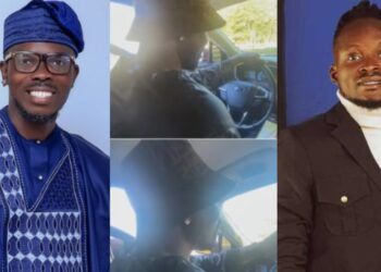 “Celebs Don Dey Japa”- Nollywood’s Ijebu Left Speechless as Colleague Jigan Baba Oja Caught Working As An Uber Driver