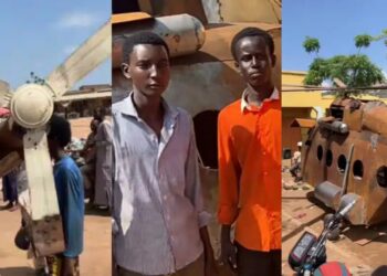 Talented Youth: Two Boys from Northern Nigeria Create Homemade Helicopter
