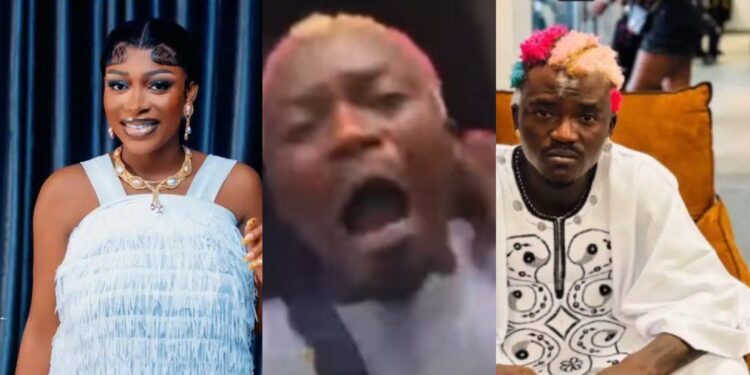 “You dey beg for love but you no fit respect who you say you love”- Portable Accuses Baby Mama Ashabi Simple of Using Him for Celebrity Status