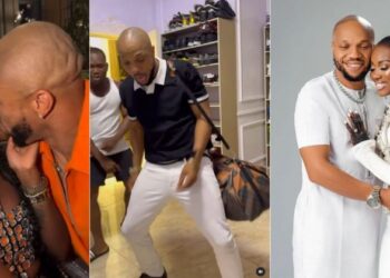 “This babe don suffer, before January her lips fit don long”- Charles Okocha Celebrates Wife’s Birthday in Grand Style