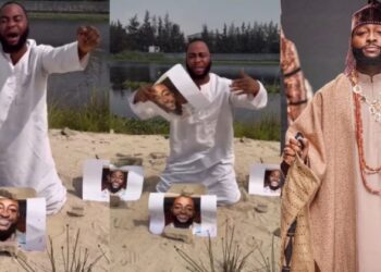 “You go carry 001 near water , nothing must happen to him oooo”- Reactions As Comedian Trinity Guy Celebrates Davido’s 32nd Birthday with Heartfelt Tribute