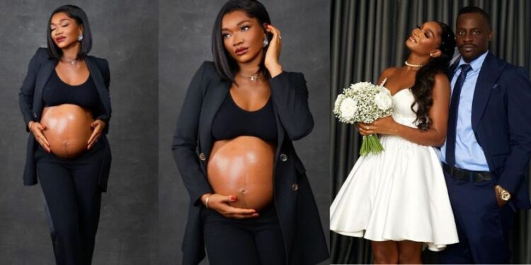 Nollywood Star Wofai Fada Radiates Joy as She Expects First Child with Husband Taiwo Cole