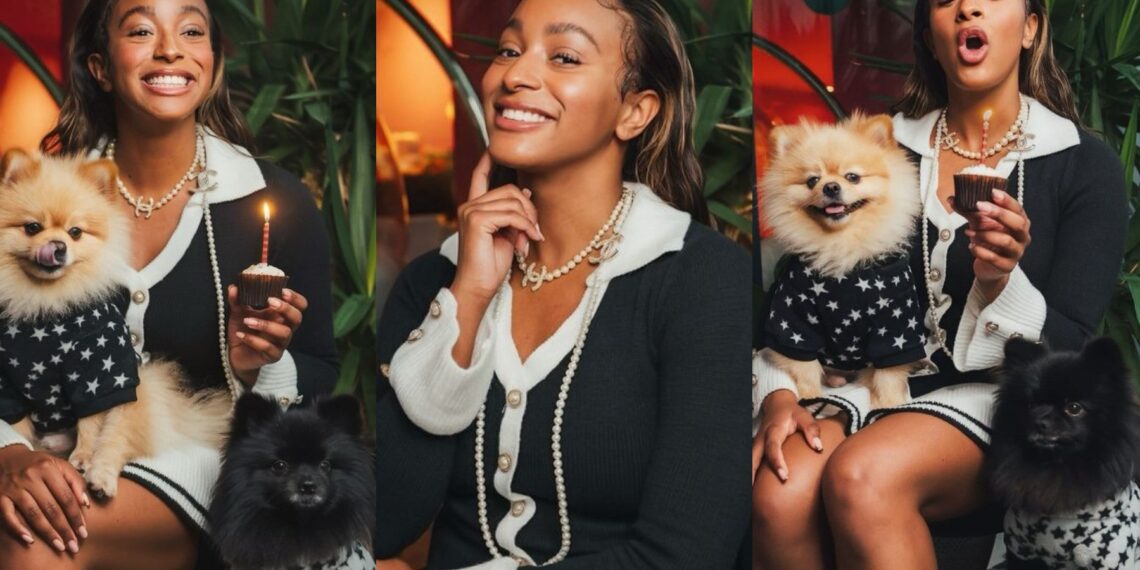 “Happy Birthday Cuppy”- DJ Cuppy Turns 32, Celebrates with Adorable Photos with Her Dogs