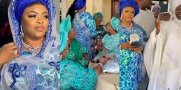 Dayo Amusa Celebrates Son’s Naming Ceremony Amidst Joy and Praise As Celebrities Flooded The Place