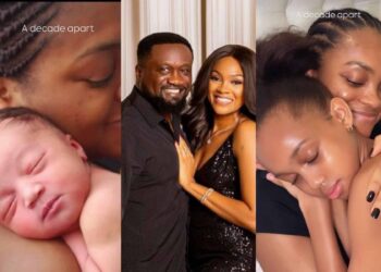 “I have been crying all week” – Jude Okoye’s Wife, Ify, Gets Emotional as Daughter Turns 10