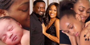 “I have been crying all week” – Jude Okoye’s Wife, Ify, Gets Emotional as Daughter Turns 10