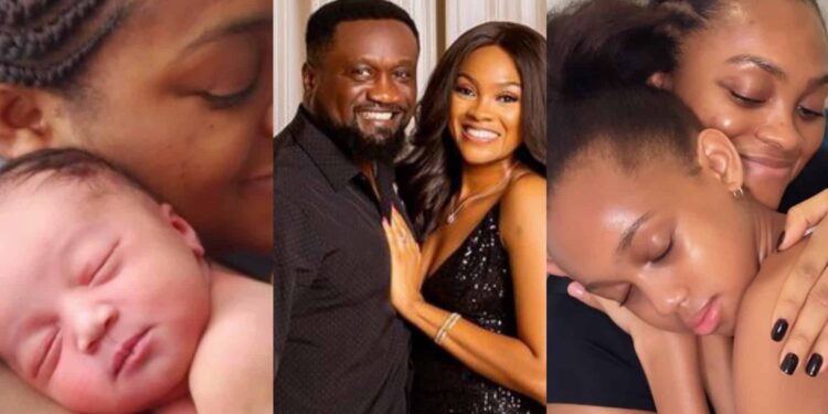 “I have been crying all week” – Jude Okoye’s Wife, Ify, Gets Emotional as Daughter Turns 10